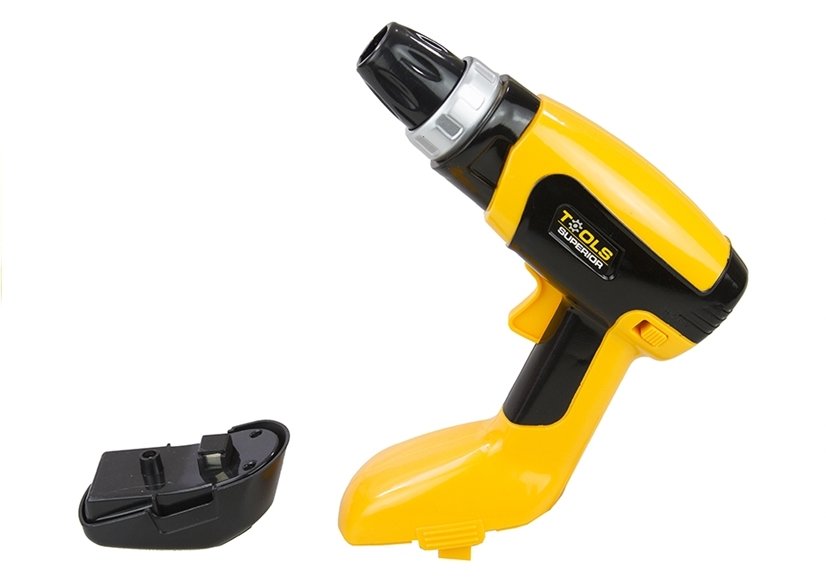 Battery Operated Drill Screwdriver with Accessories ...
