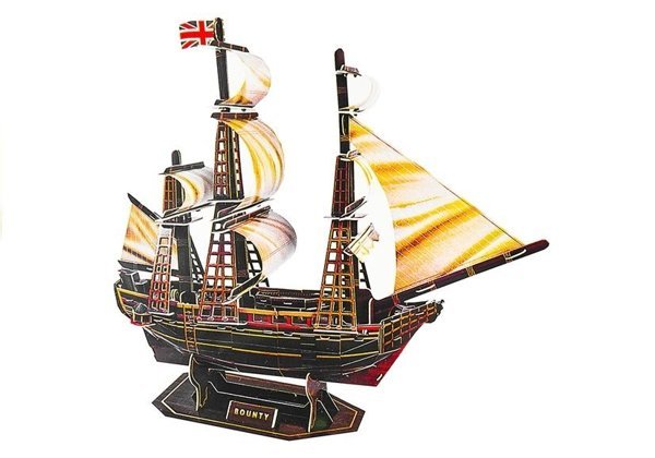 3D Jigsaw Puzzle - Bounty Sailing