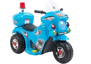 LL999 Electric Ride-On Motorbike Blue