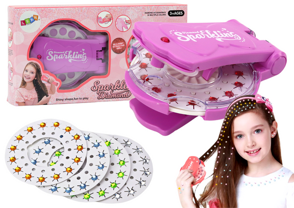 Sparkling Diamond Hair Decoration and Accessories Set
