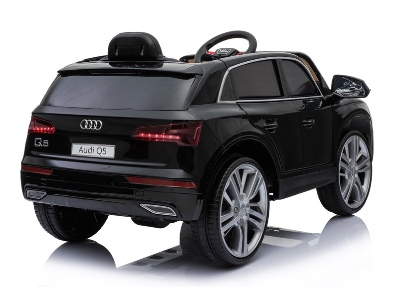 Elektroauto für Kinder Audi Q5 Schwarz (lackiert) EVA ...