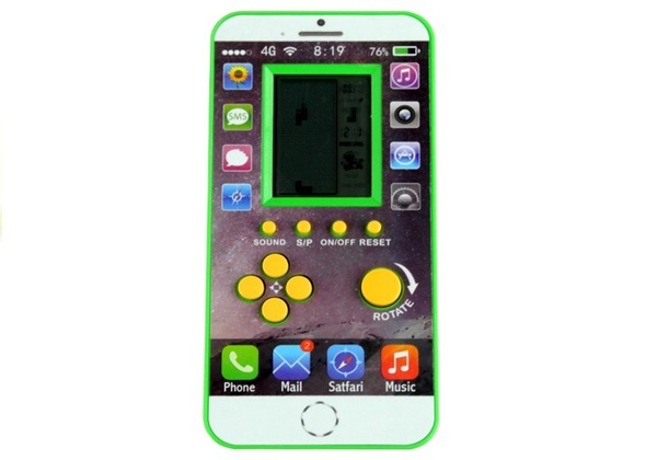 Tetris Game Looking Like Real Phone 4 Colors