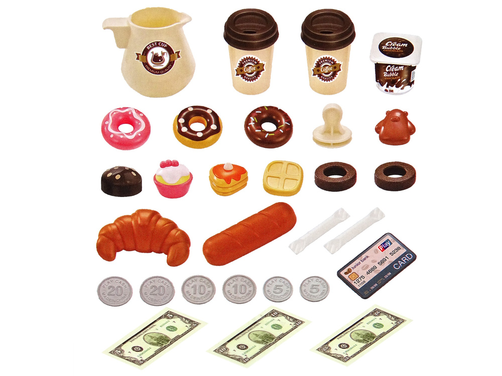 Stragan Slodkosci Ekspres do Kawy Woda Kasa