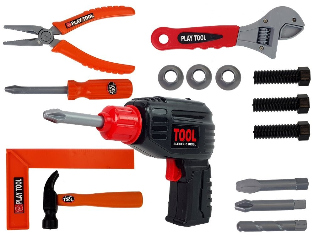 Plecak z Narzedziami Dla Majsterkowicza Wiertarka na Baterie Pila Kask