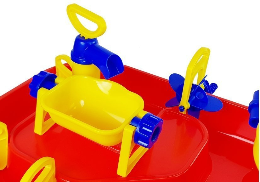 Zestaw Wodny swiat Nr3 Stolik Wodny Plac Zabaw Czerwono- Zolty 40893