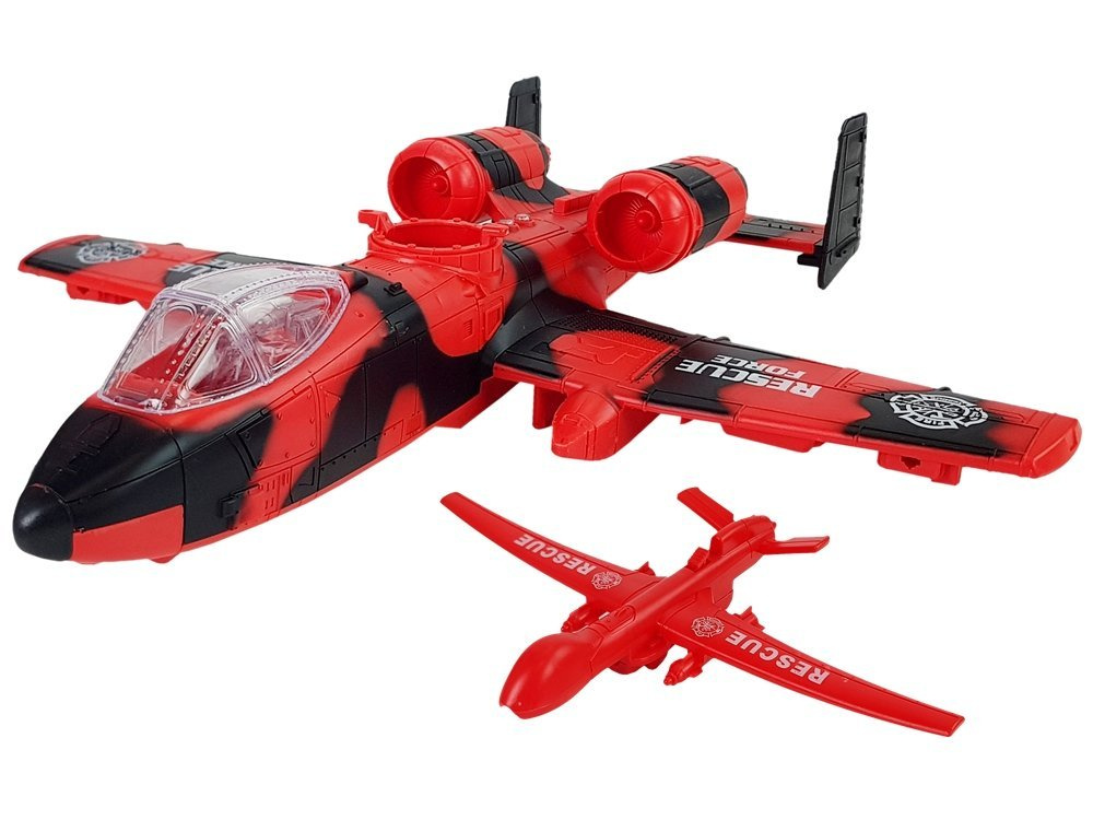 Zestaw Pojazdow Straz Pozarna Samolot 48 cm Woz Strazacki Motor Namiot Akcesoria