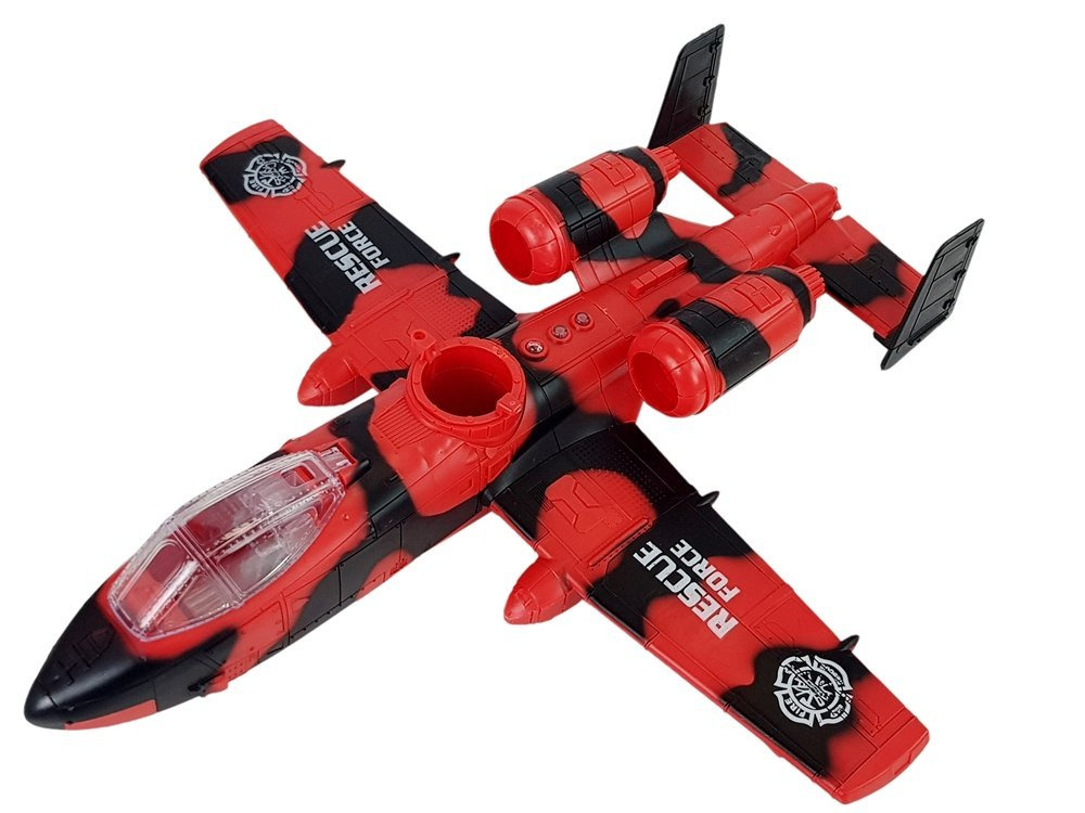 Zestaw Pojazdow Straz Pozarna Samolot 48 cm Woz Strazacki Motor Namiot Akcesoria