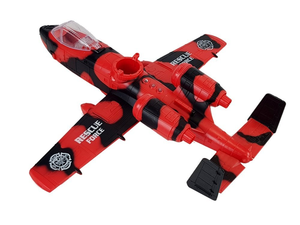 Zestaw Pojazdow Straz Pozarna Samolot 48 cm Woz Strazacki Motor Namiot Akcesoria