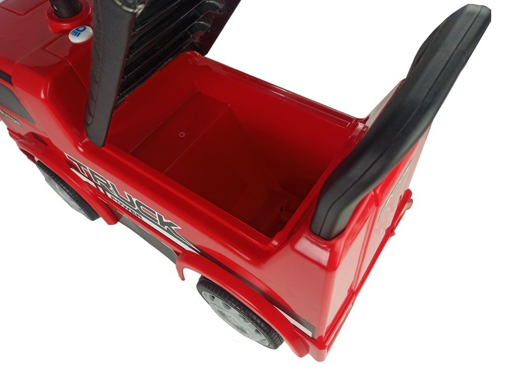 Jezdzik Mercedes Antos 656 Czerwony Dzwiek Klakson Reflektory Swiatla