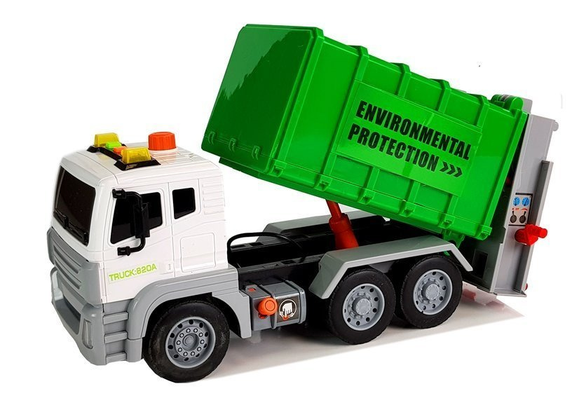 Smieciarka Kontenery Na Smieci Recykling Dzwiek 1:12