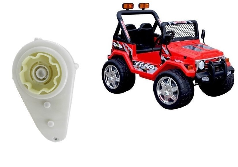 Silnik 12V + Przekladnia do Auta Jeep RAPTOR S618