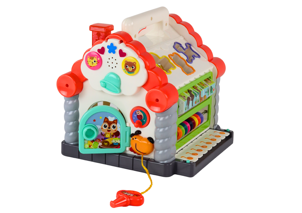 Edukacyjny Wielofunkcyjny Domek Pianinko Sorter