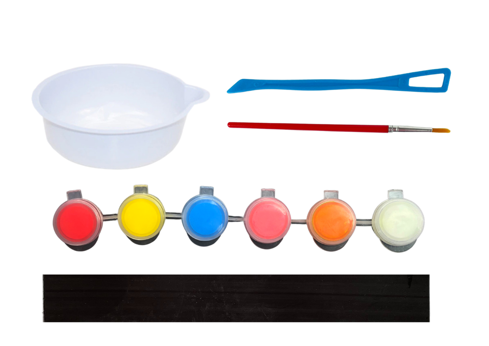 Zestaw DIY Do Malowania Swiecace Sowy Gips Magnesy