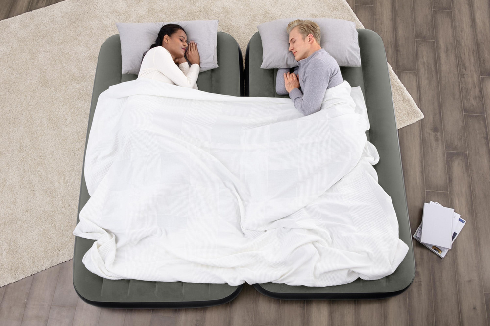 Dmuchany Materac Podwojny 188 x 99 x 25 cm Bestway 67922