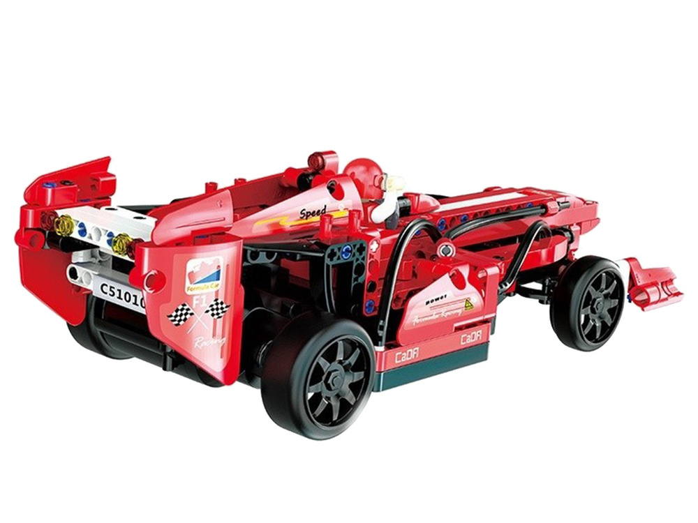 Klocki Konstrukcyjne Auto Sportowe Formula Bolid Wyscigi 317 Elementow R/C CADA