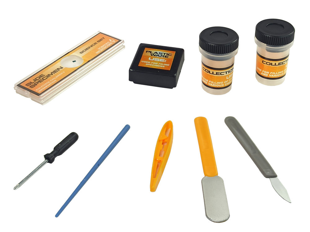 Mikroskop Dzieciecy Zestaw Edukacyjny Bialy