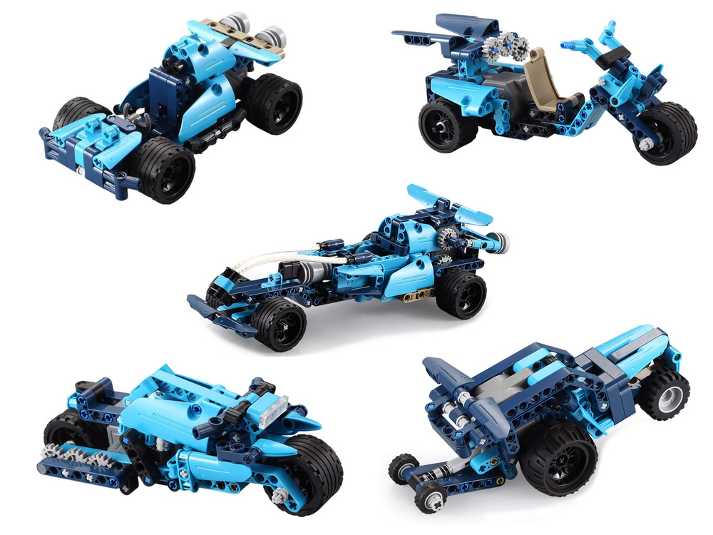 Zestaw Klockow Konstrukcyjnych Auto 6w1 CADA 509 Elementow