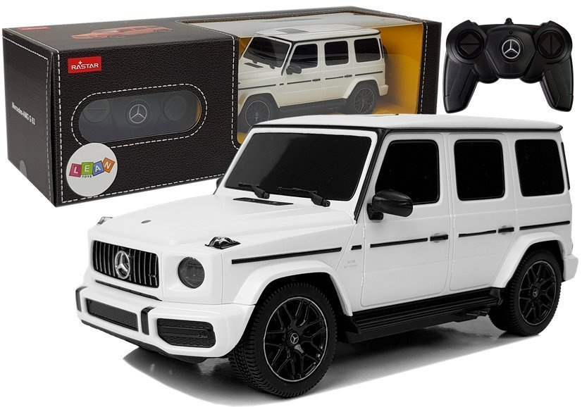 Auto Mercedes AMG G63 Zdalnie Sterowany R/C 1:24 Bialy 2.4 G