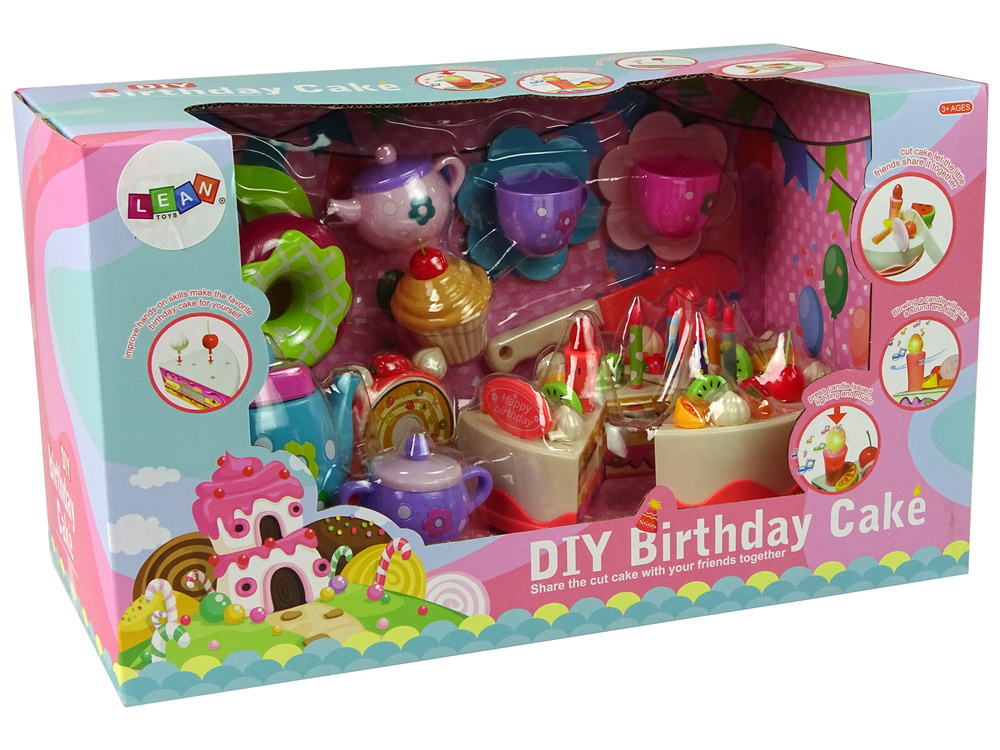 Zestaw Slodkosci Ciastka Tort Filizanki Melodia