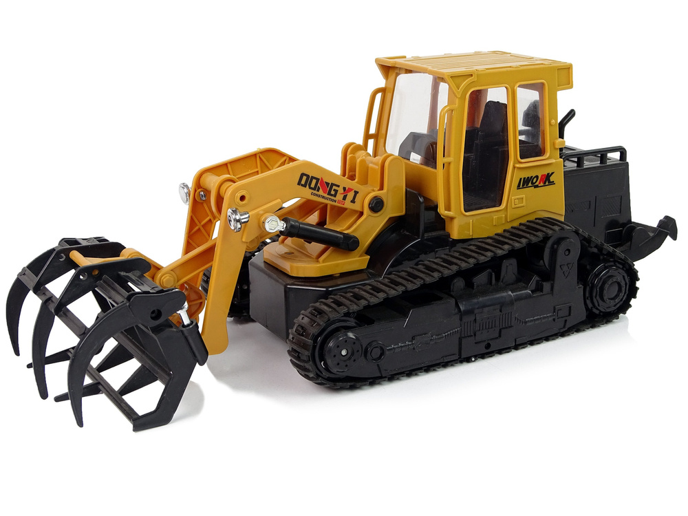Buldozer Budowlany Chwytak 2.4G R/C Kola Gasienicowe 1:18