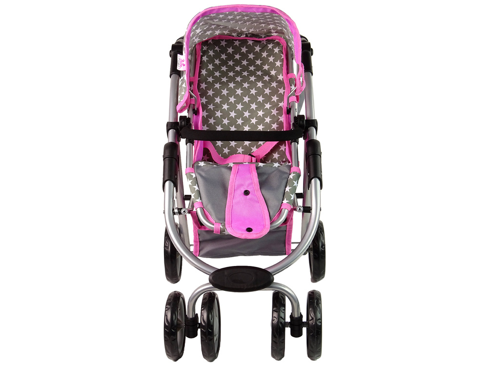 ND24_14955 Wozek Dla Lalek Spacerowka 2 w 1 Gondo