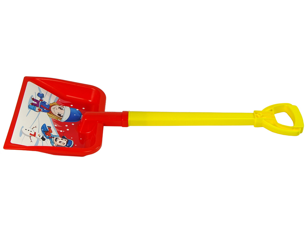 Lopata Ogrod Piaskownica Snieg Czerwona 3398