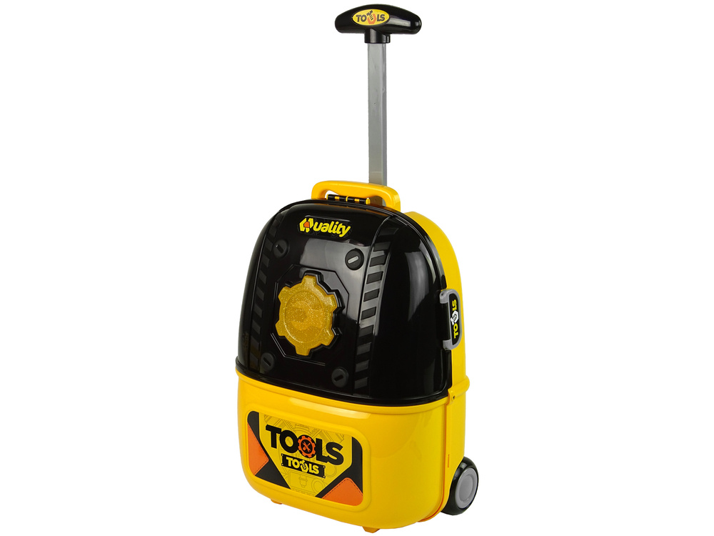 Zestaw Majsterkowicz Plecak Walizka Na Kolkach Zestaw Narzedzi Zolty