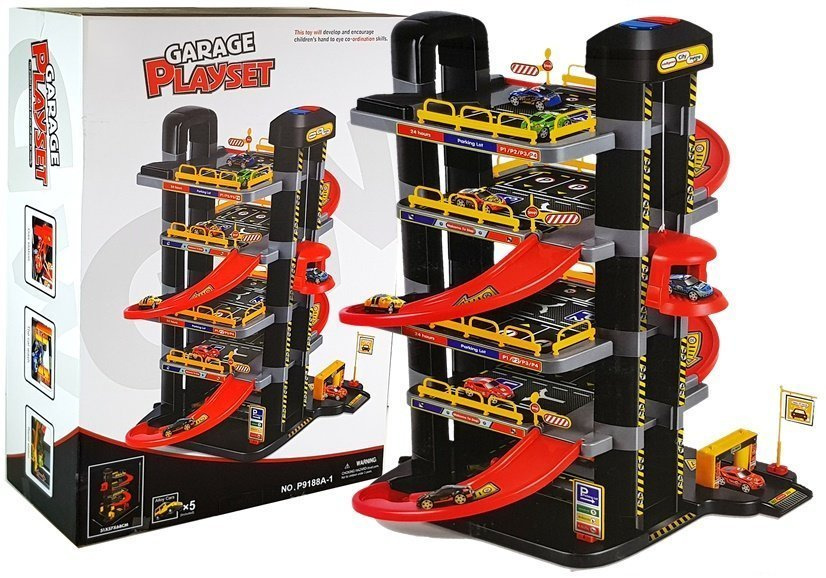 Tor Parking Garaz 5-poziomowy na Baterie Swiatla Winda