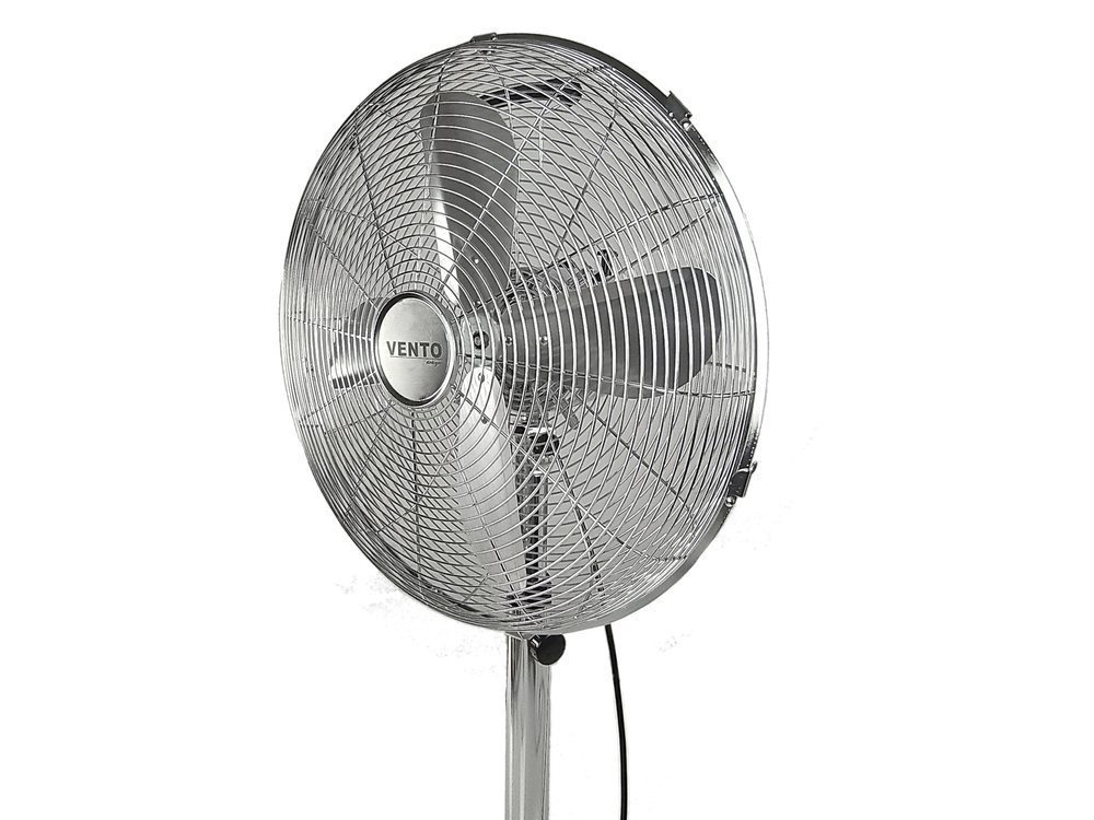 Wentylator Vento Podlogowy 40 cm 50W INOX Chromowany