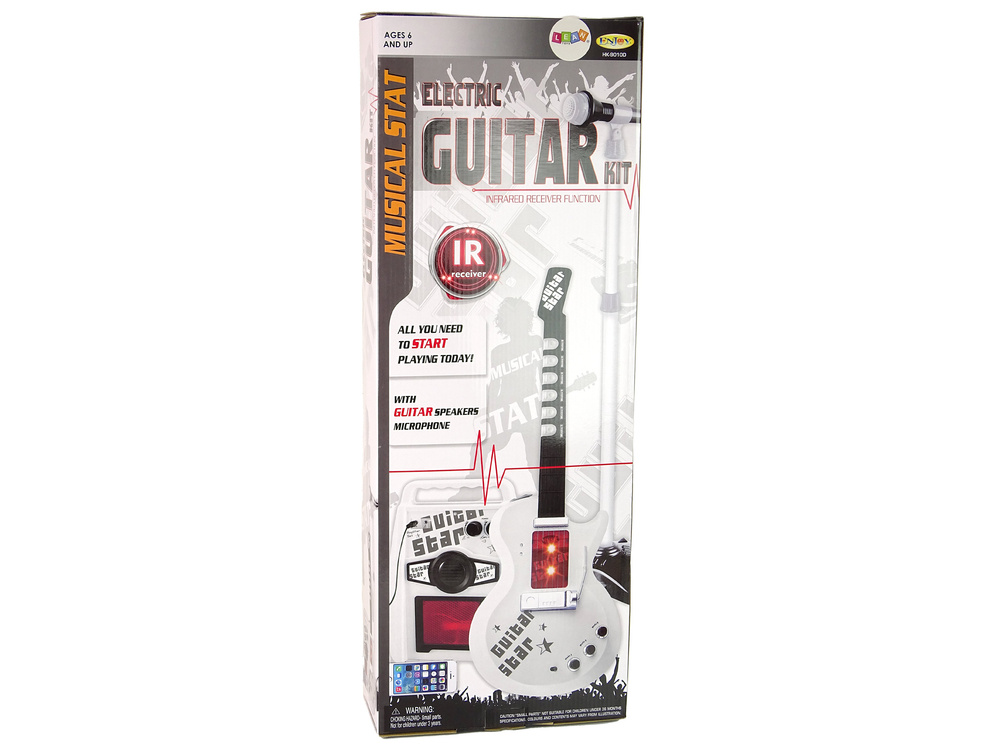 ND24_15617 Zestaw Gitara Elektryczna z Mikrofonem 5905679071540