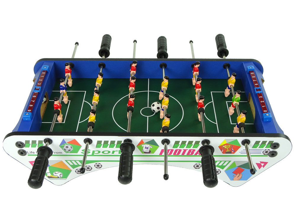 Pilkarzyki Gra Stolowa Pilka Nozna Dwoch Graczy 50 cm