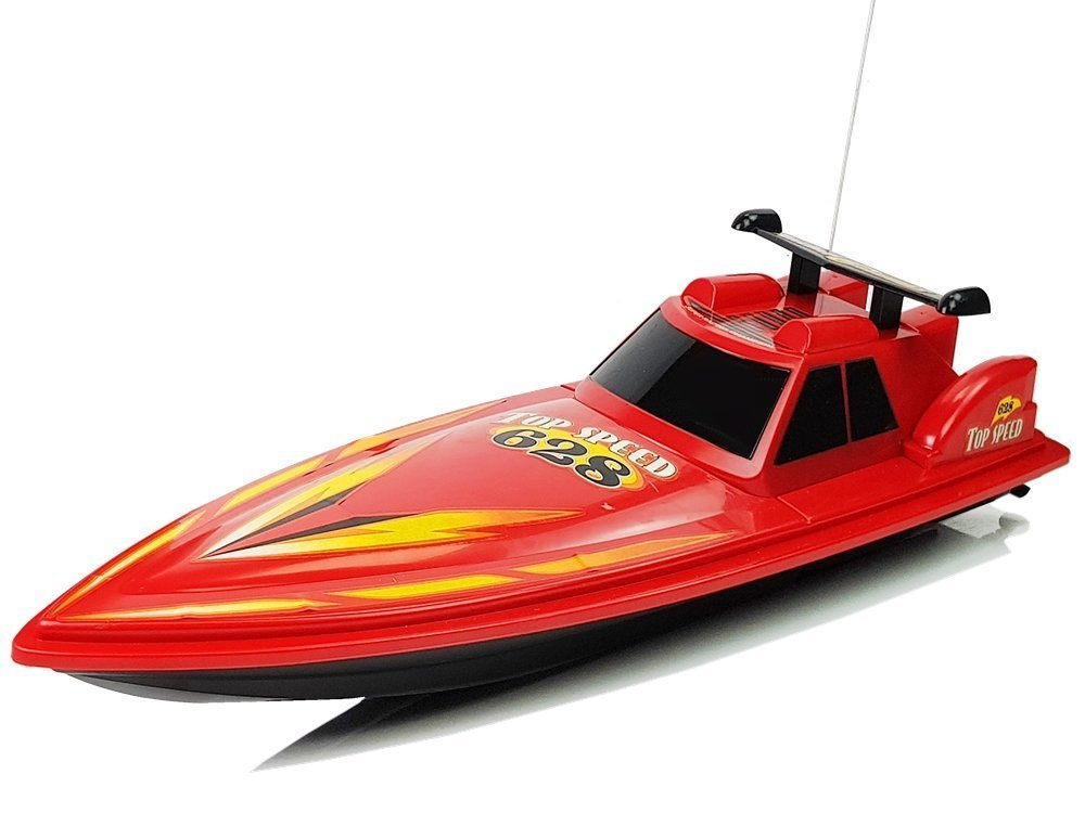 Duza Lodz Motorowka 78 cm Zdalnie Sterowana 27 Mhz Zasieg 30 m