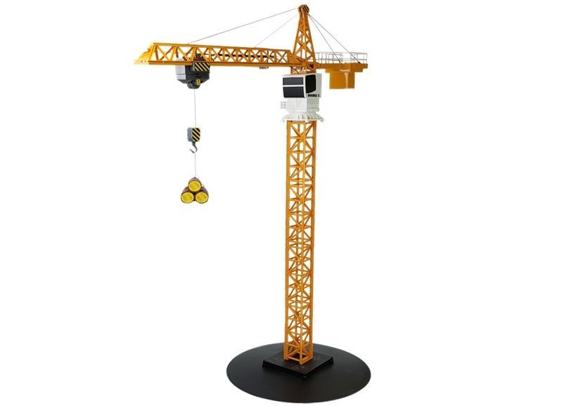 Duzy Zdalnie Sterowany Dzwig Budowlany Wiezowy 100cm Zuraw Wysiegnik 2.4G