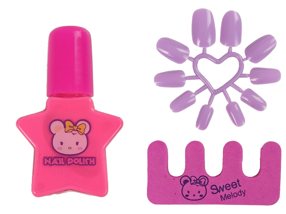 Zestaw Pieknosci Paletka Brokaty Lakier Do Paznokci Naklejki