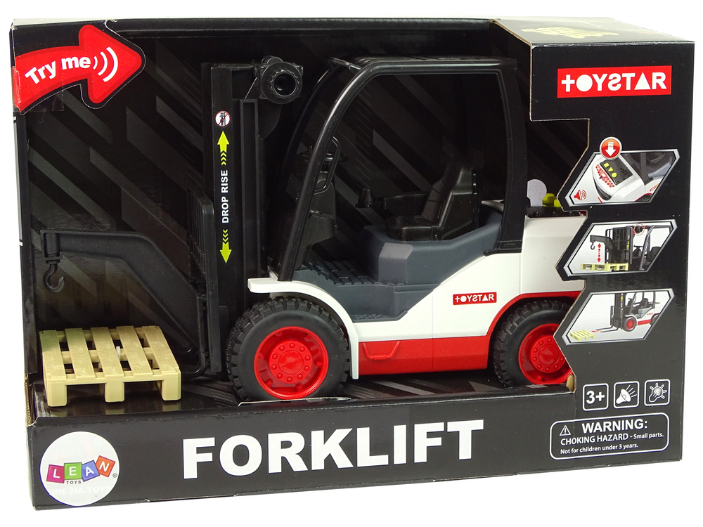 Wozek Widlowy Naped Frykcyjny Efekty Dzwiekowe Swietlne