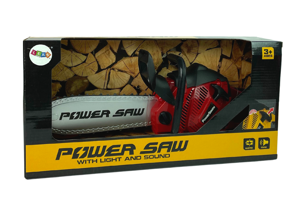 Pila Lancuchowa na Baterie Dla Majsterkowicza Czerwona Dzwiek