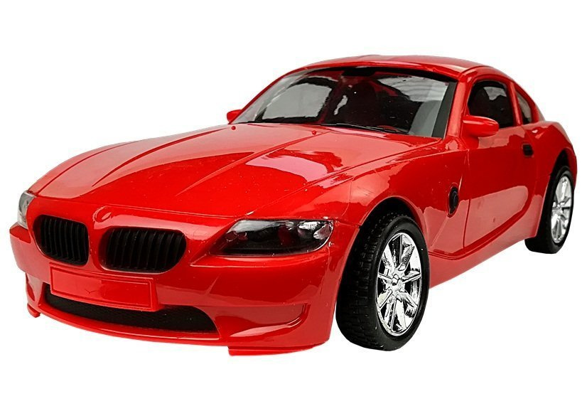 Zestaw Pojazdow Czerwony Monster Truck Czarne BMW Laweta 58 cm