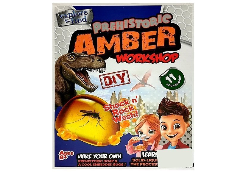 Zestaw Kreatywny Prehistoria Stworz Bursztyn Owady