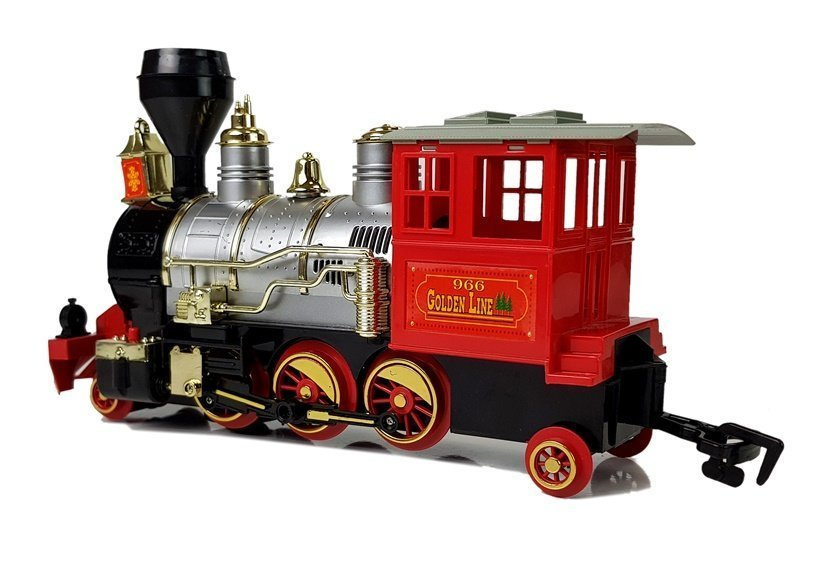 Kolejka Pociag Lokomotywa Tor 650 cm na Baterie Dzwiek