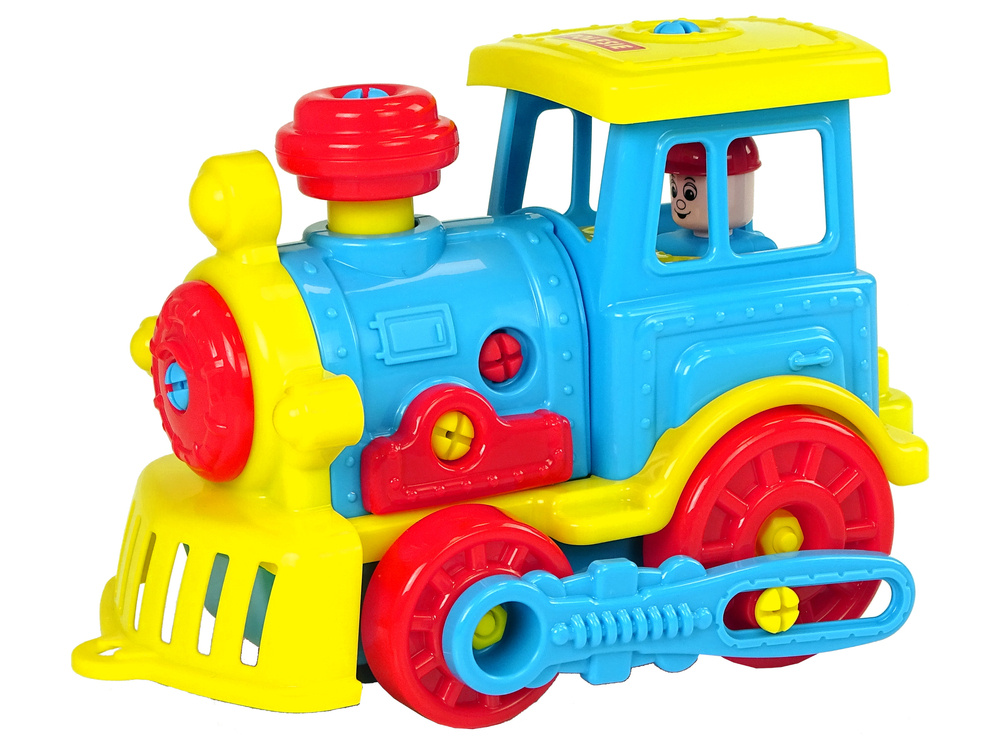 Lokomotywa Klocki Do Rozkrecania DIY 48 Elementow 84842