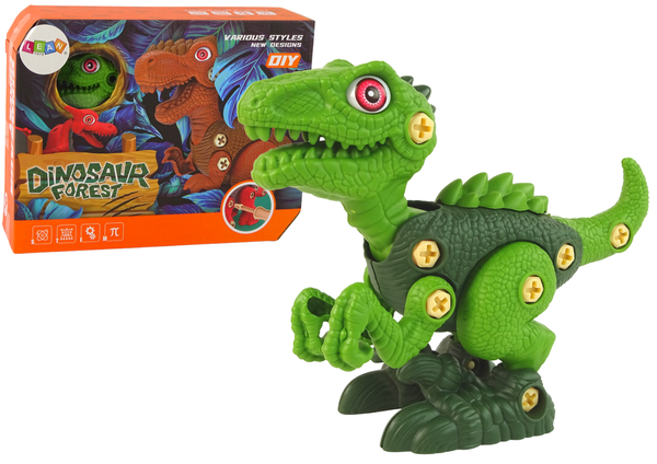 Dinosaur Disassemble DIY Green | Toys \ Dinosaurs Toys \ DIY