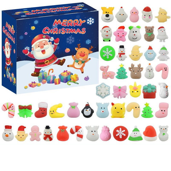 Christmas Squishy Antistress Squishy Christmas 48 Pieces | Toys ...