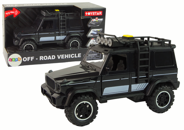 Off-Road Car 1:14 Friction Drive Black | Toys \ Cars \ Terenowe