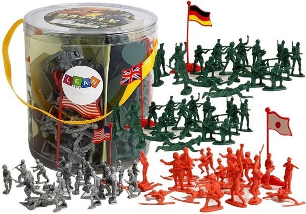 Large Military Military Set 100 pieces Soldiers Flags | Toys \ Figures ...