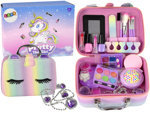 Beauty Set in Glitter Suitcase | Toys \ Beauty Sets \ For make-up