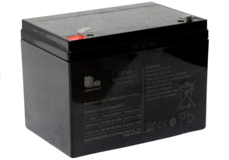 AGM gel battery for a vehicle with a 24V5AH battery