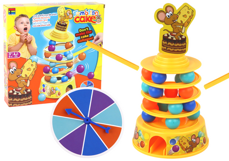 Arcade Game Mouse Mice Balls Slide Tower Balls