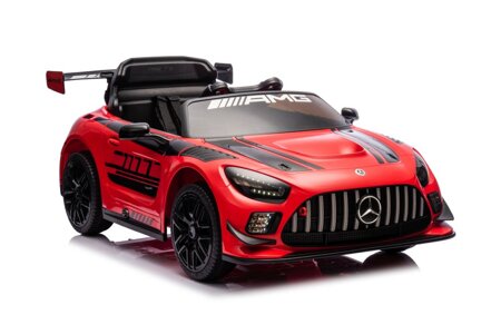 Battery-powered car Mercedes AMG GT3 Red