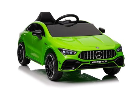 Battery-powered car Mercedes CLA 45s AMG Green 4x4