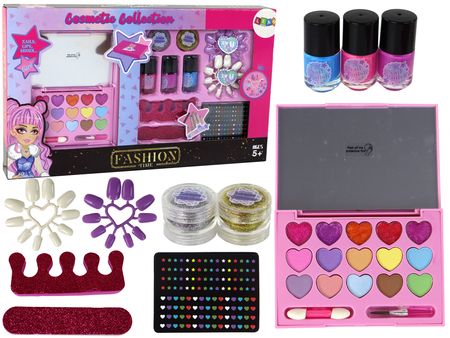 Beauty Set 2in1 For Nail Makeup 27 Pieces.